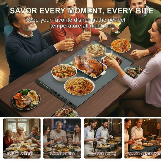 Warmth Without Wait: The Portable Dining Table Food Heater